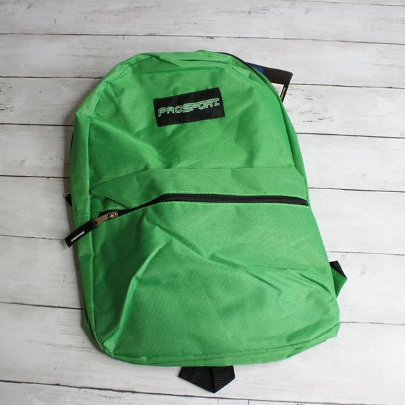 ProSport Kid's Backpack Green Black - Picture 1 of 3